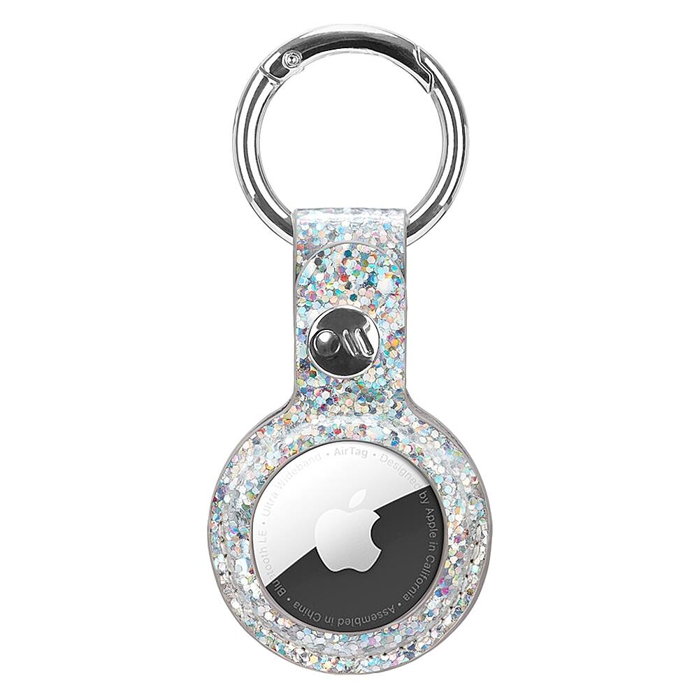 Alt View 1. Case-Mate - Keychain Case for Apple AirTag - Sparkle.