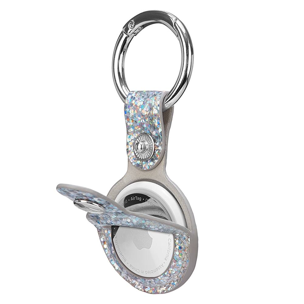 Alt View 2. Case-Mate - Keychain Case for Apple AirTag - Sparkle.