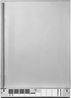 Insignia™ - 5.4 Cu. Ft. Indoor/Outdoor Mini Fridge with Energy Star Certification - Stainless Steel - Front_Zoom