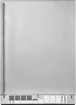 Insignia™ - 5.4 Cu. Ft. Indoor/Outdoor Mini Fridge with ENERGY STAR Certification - Stainless Steel