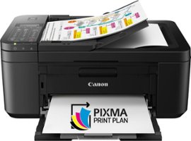 Canon - PIXMA TR4720 Wireless All-In-One Inkjet Printer - Black - Front_Zoom