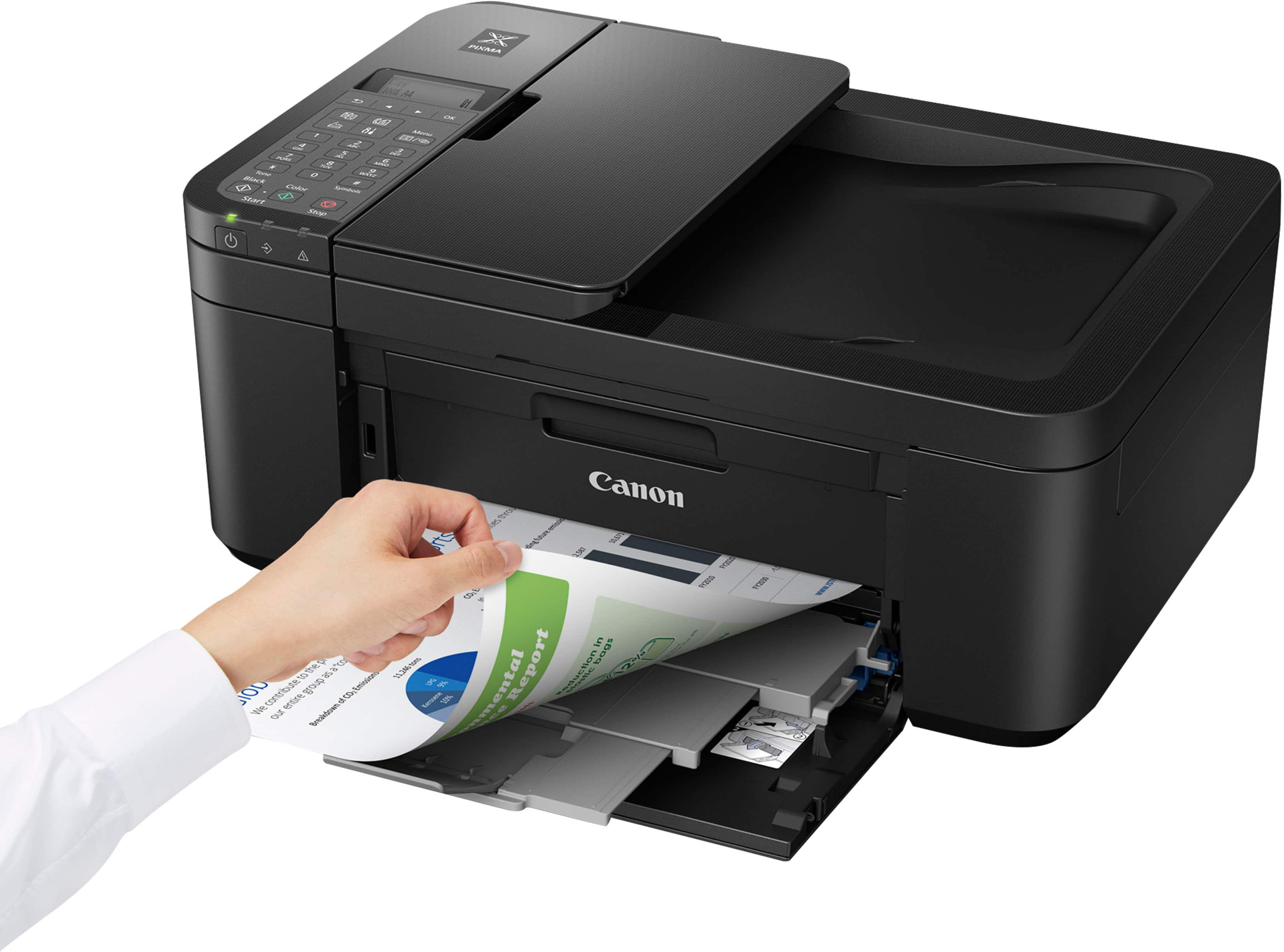 Alt View 13. Canon - PIXMA TR4720 Wireless All-In-One Inkjet Printer - Black.