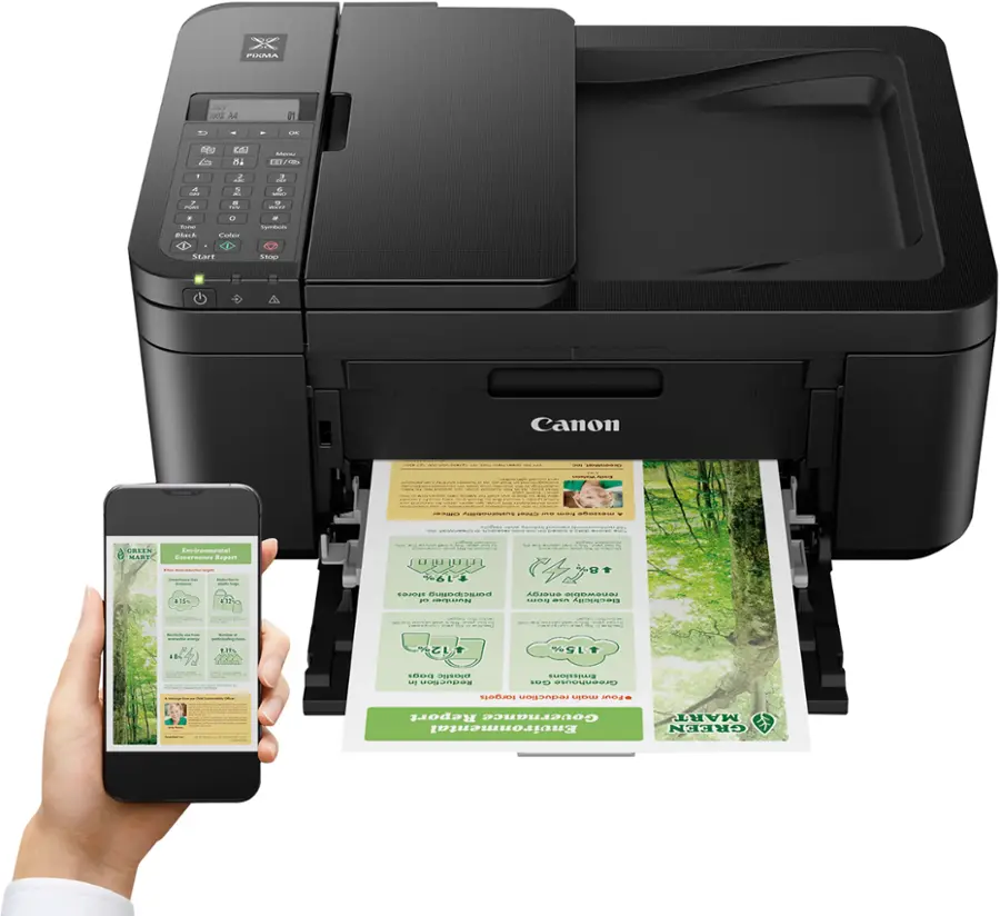 Alt View 14. Canon - PIXMA TR4720 Wireless All-In-One Inkjet Printer - Black.
