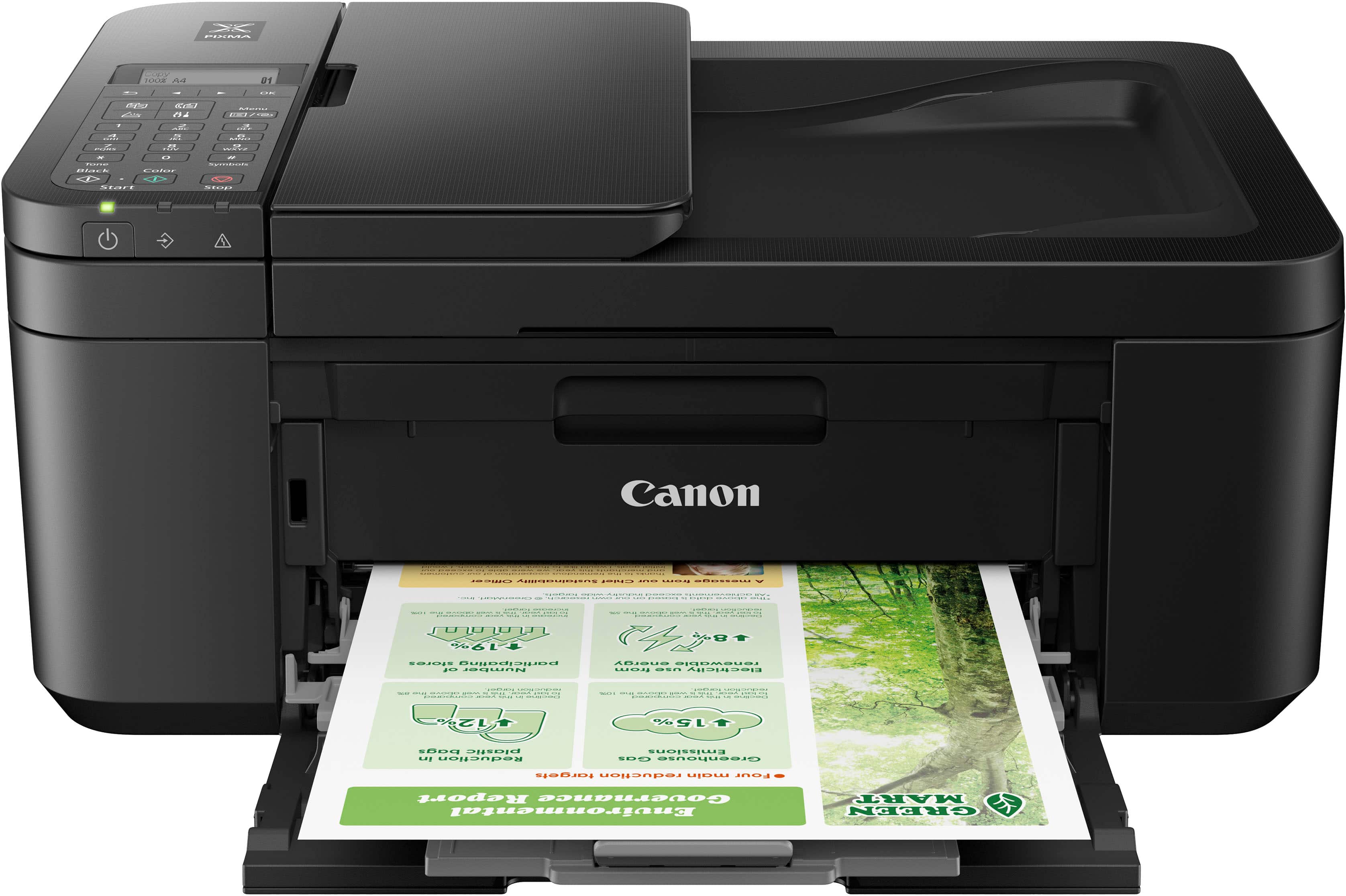 Alt View 15. Canon - PIXMA TR4720 Wireless All-In-One Inkjet Printer - Black.