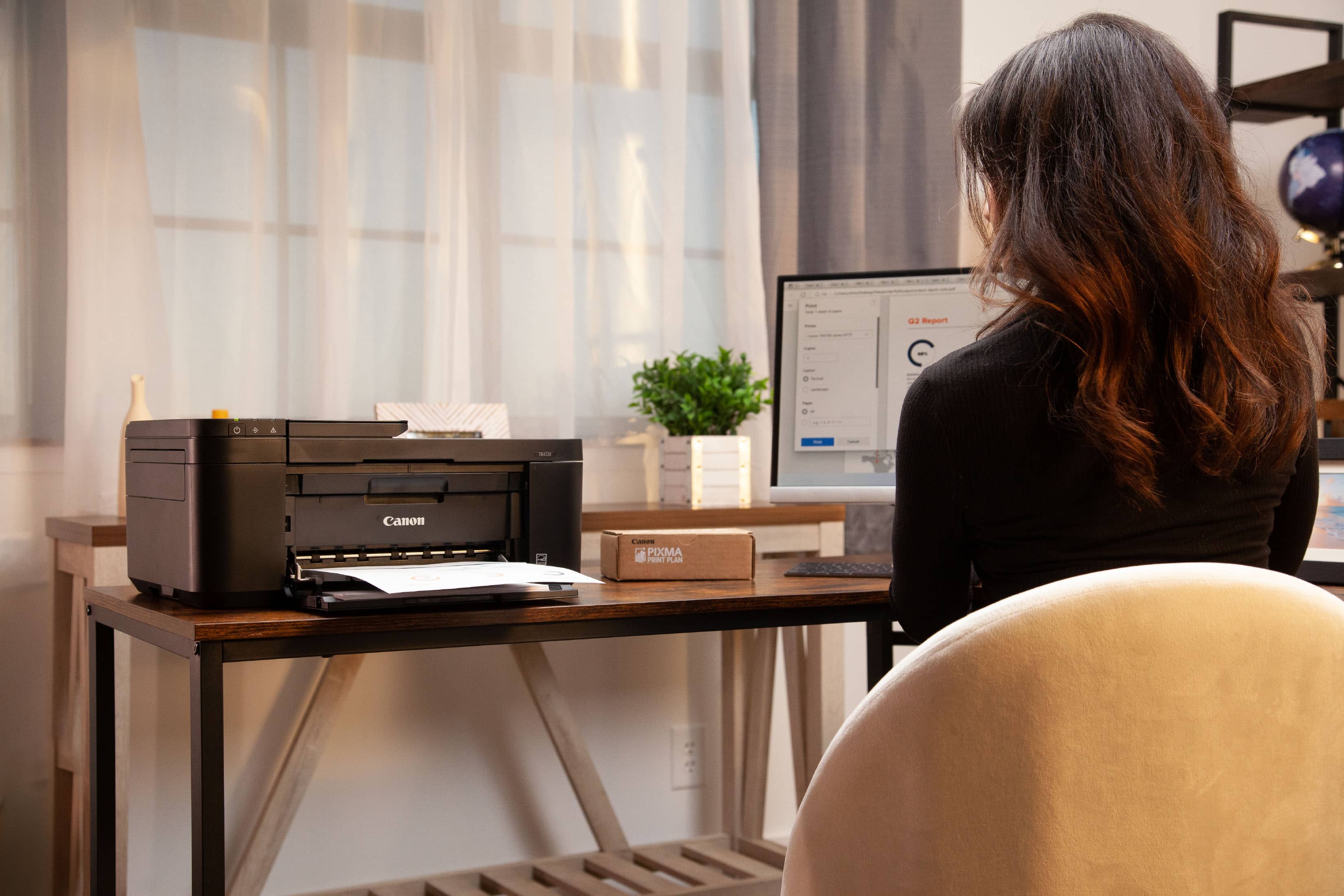 Alt View 17. Canon - PIXMA TR4720 Wireless All-In-One Inkjet Printer - Black.