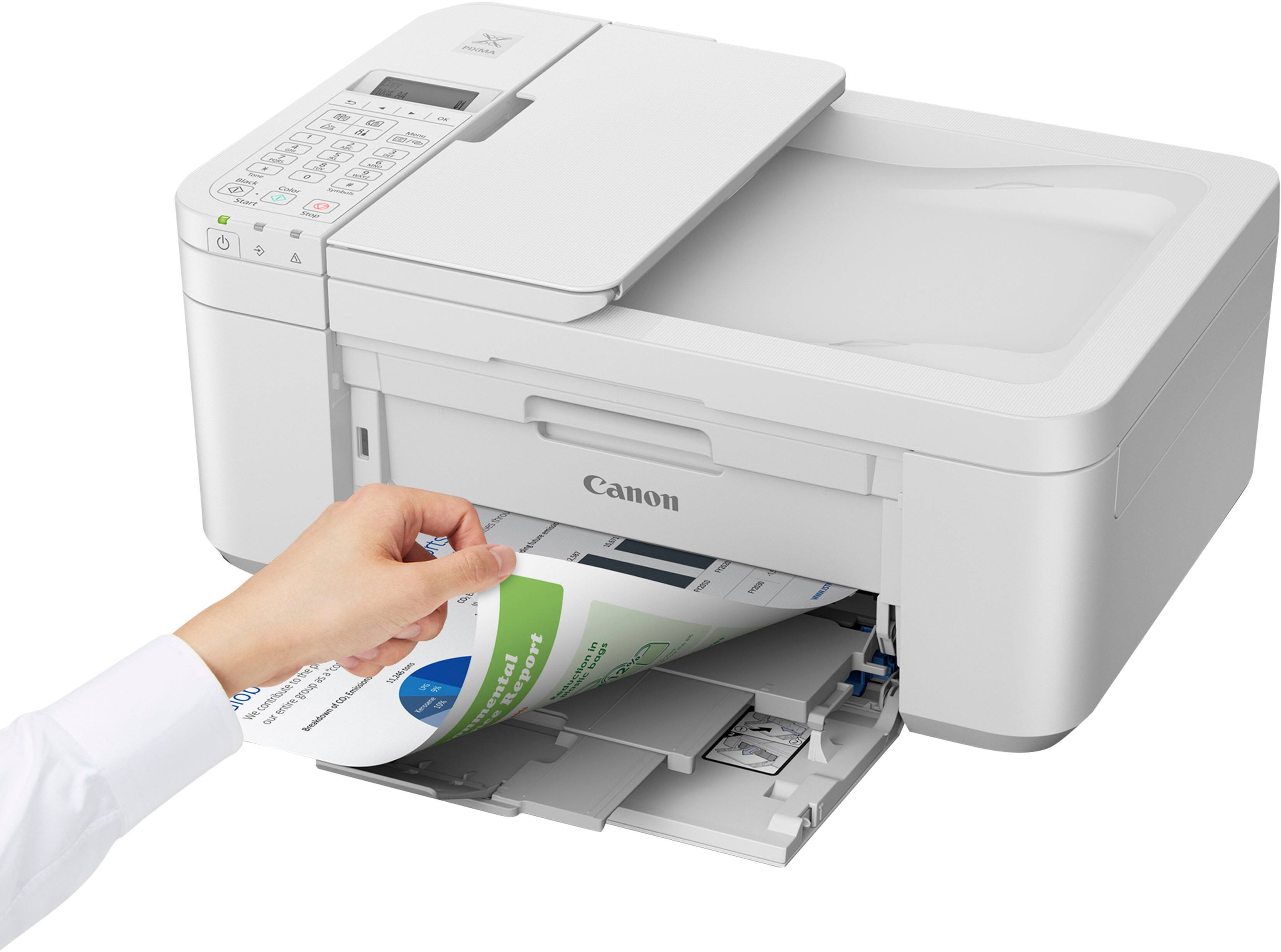 Alt View 13. Canon - PIXMA TR4720 Wireless All-In-One Inkjet Printer - White.