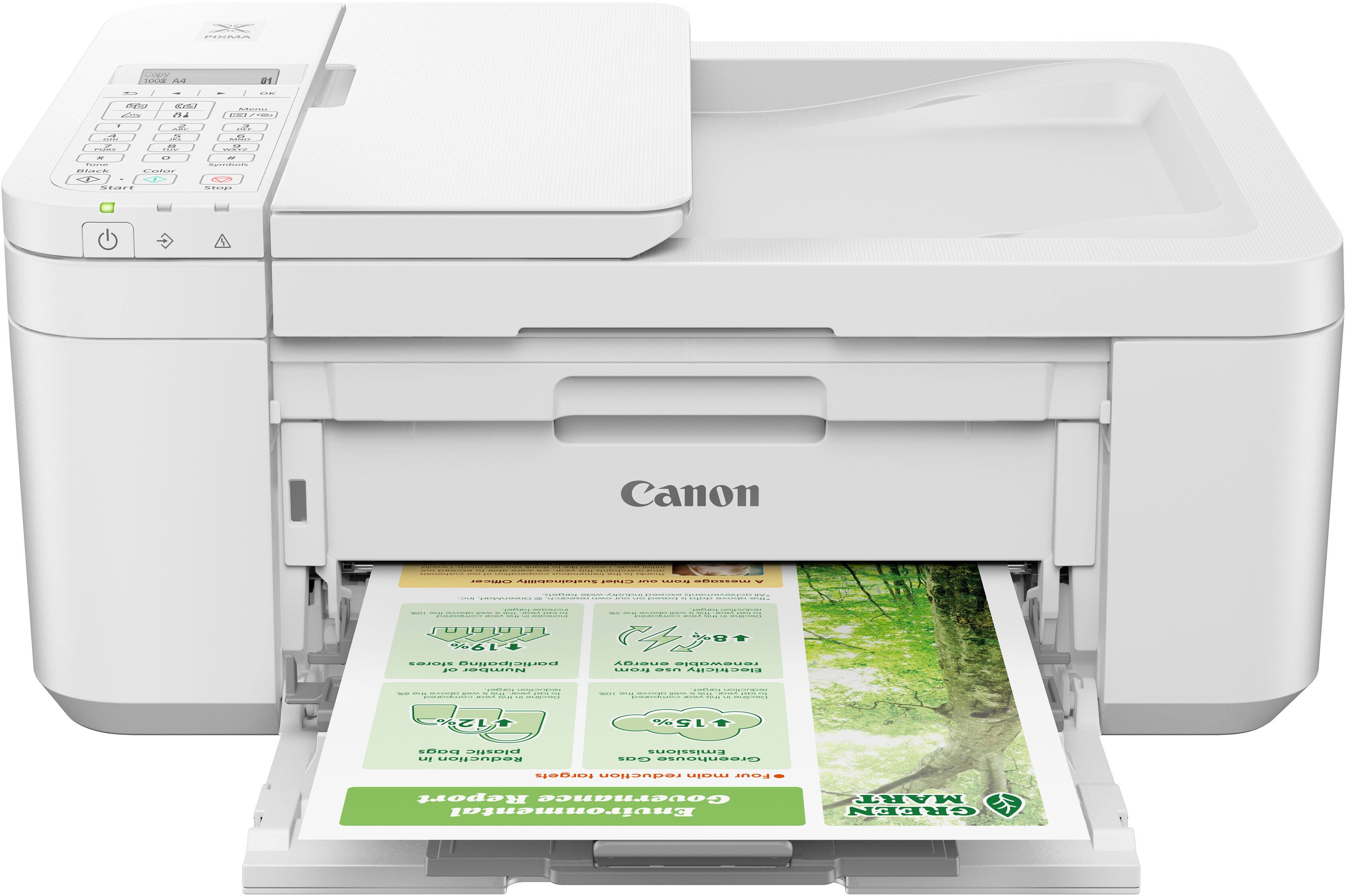 Alt View 15. Canon - PIXMA TR4720 Wireless All-In-One Inkjet Printer - White.