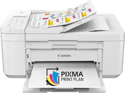 Canon - PIXMA TR4720 Wireless All-In-One Inkjet Printer - White - Front_Zoom