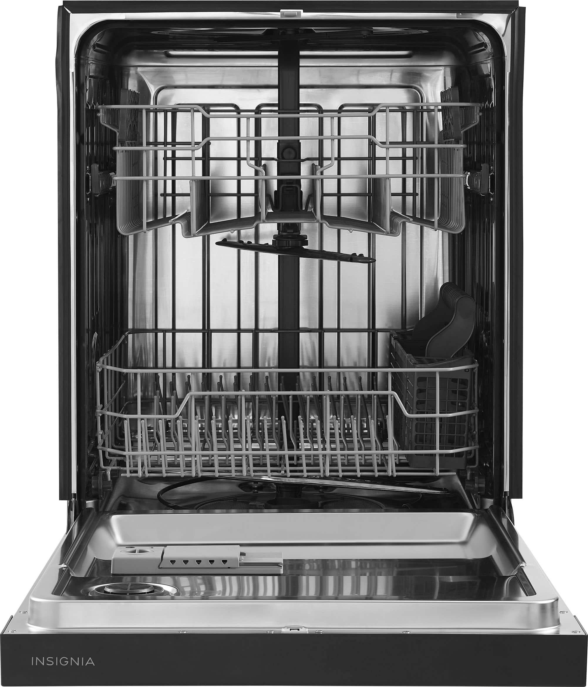Alt View 15. Insignia™ - 24” Front Control Built-In Dishwasher with Sensor Wash, Stainless Steel Tub, 51 dBA, and ENERGY STAR Certification - Stainless Steel.