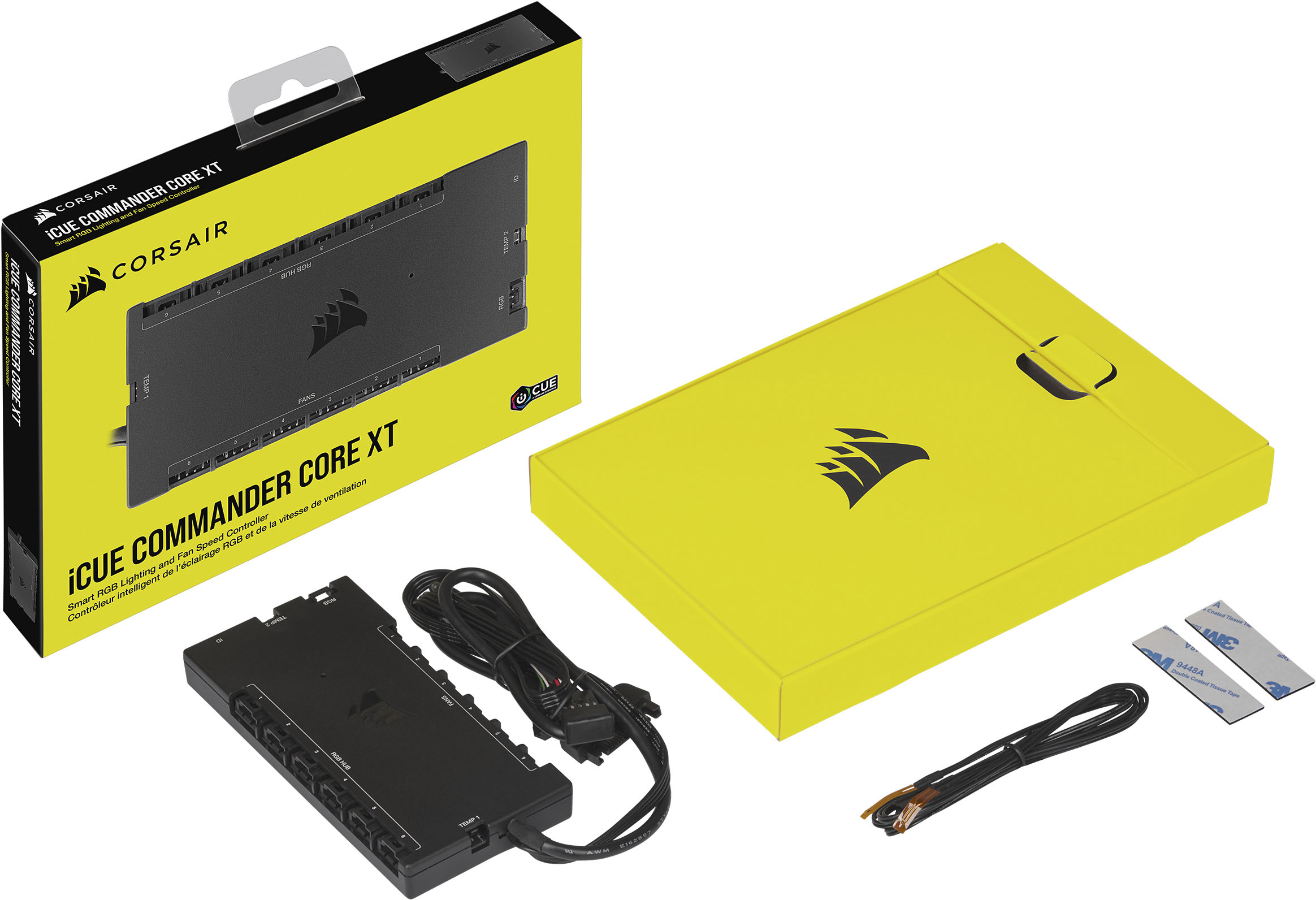 CORSAIR iCUE Commander Core XT Smart Lighting and Speed Controller Black CL-9011112-WW - Buy