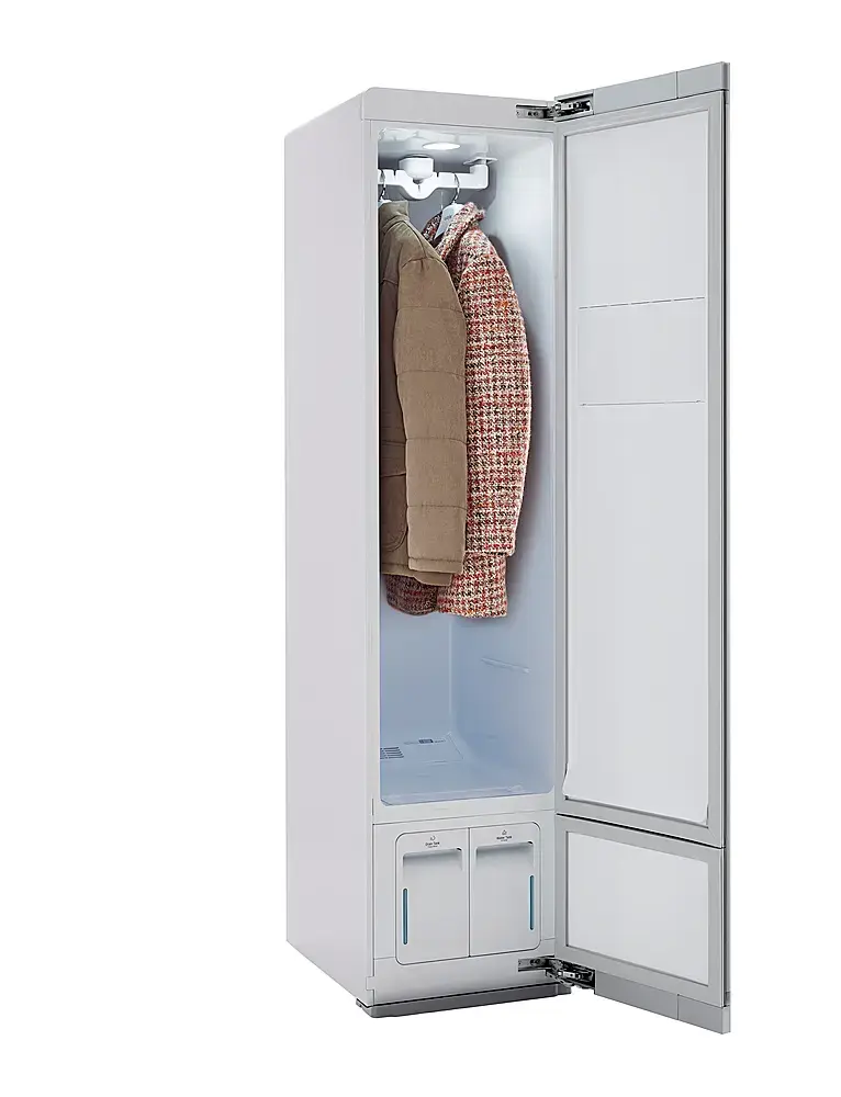 Alt View 13. LG - Styler Smart Steam Closet with TrueSteam - Metallic Charcoal.