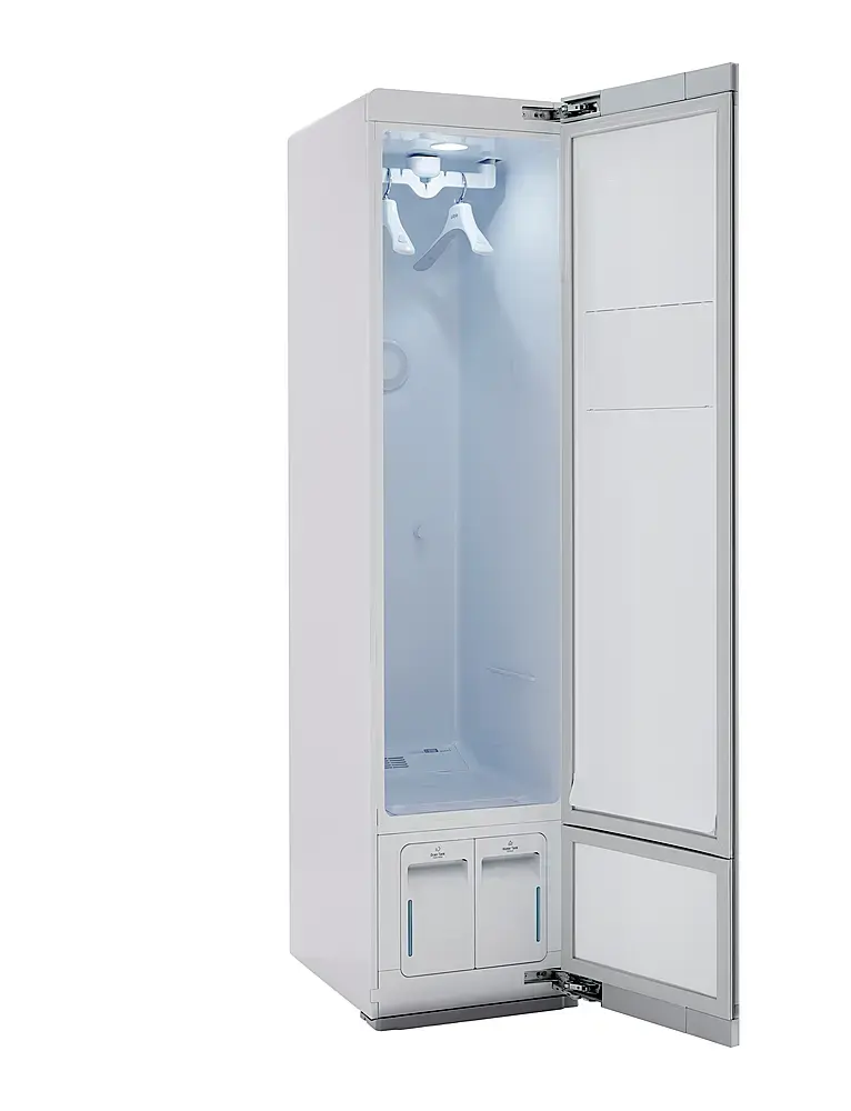 Alt View 15. LG - Styler Smart Steam Closet with TrueSteam - Metallic Charcoal.