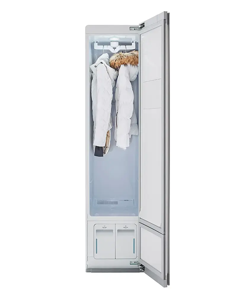 Alt View 17. LG - Styler Smart Steam Closet with TrueSteam - Metallic Charcoal.