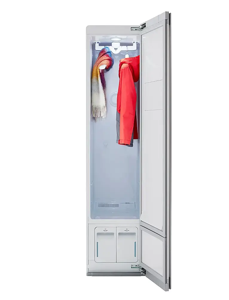 Alt View 18. LG - Styler Smart Steam Closet with TrueSteam - Metallic Charcoal.