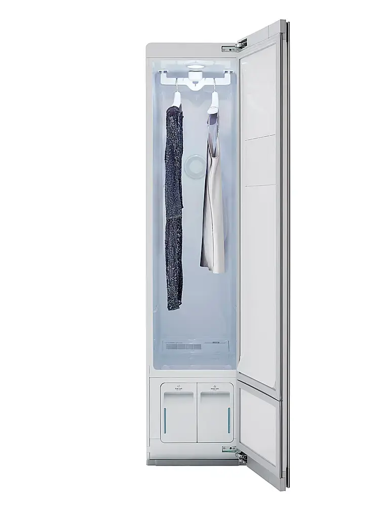 Alt View 23. LG - Styler Smart Steam Closet with TrueSteam - Metallic Charcoal.