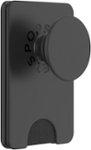 Angle Zoom. PopSockets - MagSafe PopWallet+ Cell Phone Wallet & Grip - Black.
