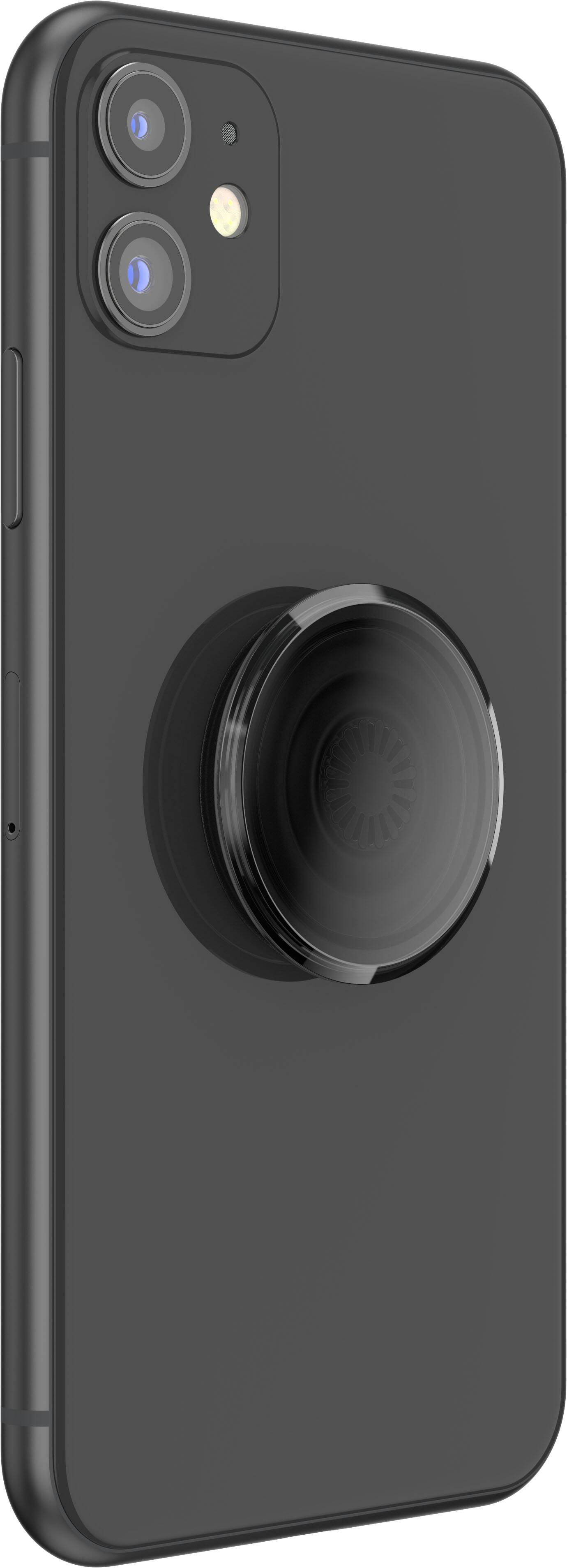 Alt View 12. PopSockets - PopGrip Cell Phone Grip & Stand - Translucent Black.