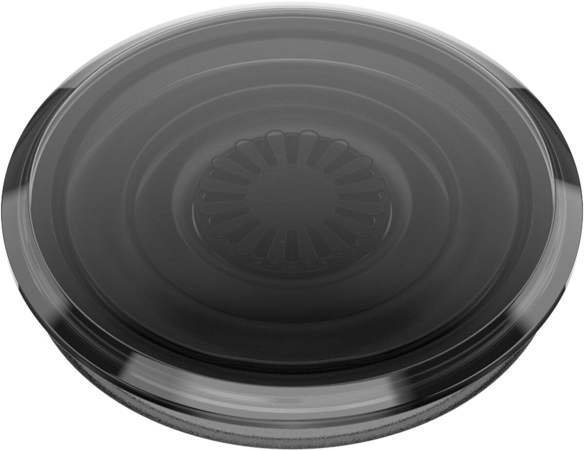 Left. PopSockets - PopGrip Cell Phone Grip & Stand - Translucent Black.
