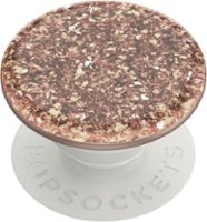 PopSockets - PopGrip Premium Cell Phone Grip and Stand - Foil Confetti Rose Gold - Front_Zoom