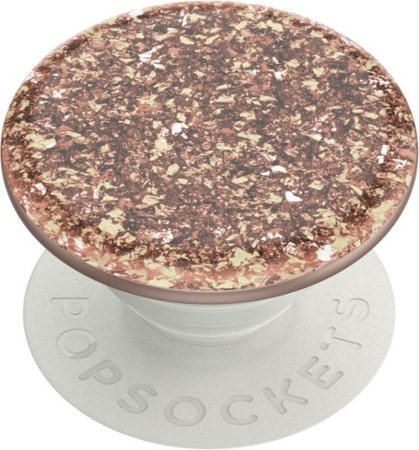 PopSockets - PopGrip Premium Cell Phone Grip & Stand - Foil Confetti Rose Gold