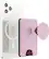 Alt View 11. PopSockets - MagSafe PopWallet+ Cell Phone Wallet & Grip - Blush Pink.