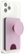 Left. PopSockets - MagSafe PopWallet+ Cell Phone Wallet & Grip - Blush Pink.
