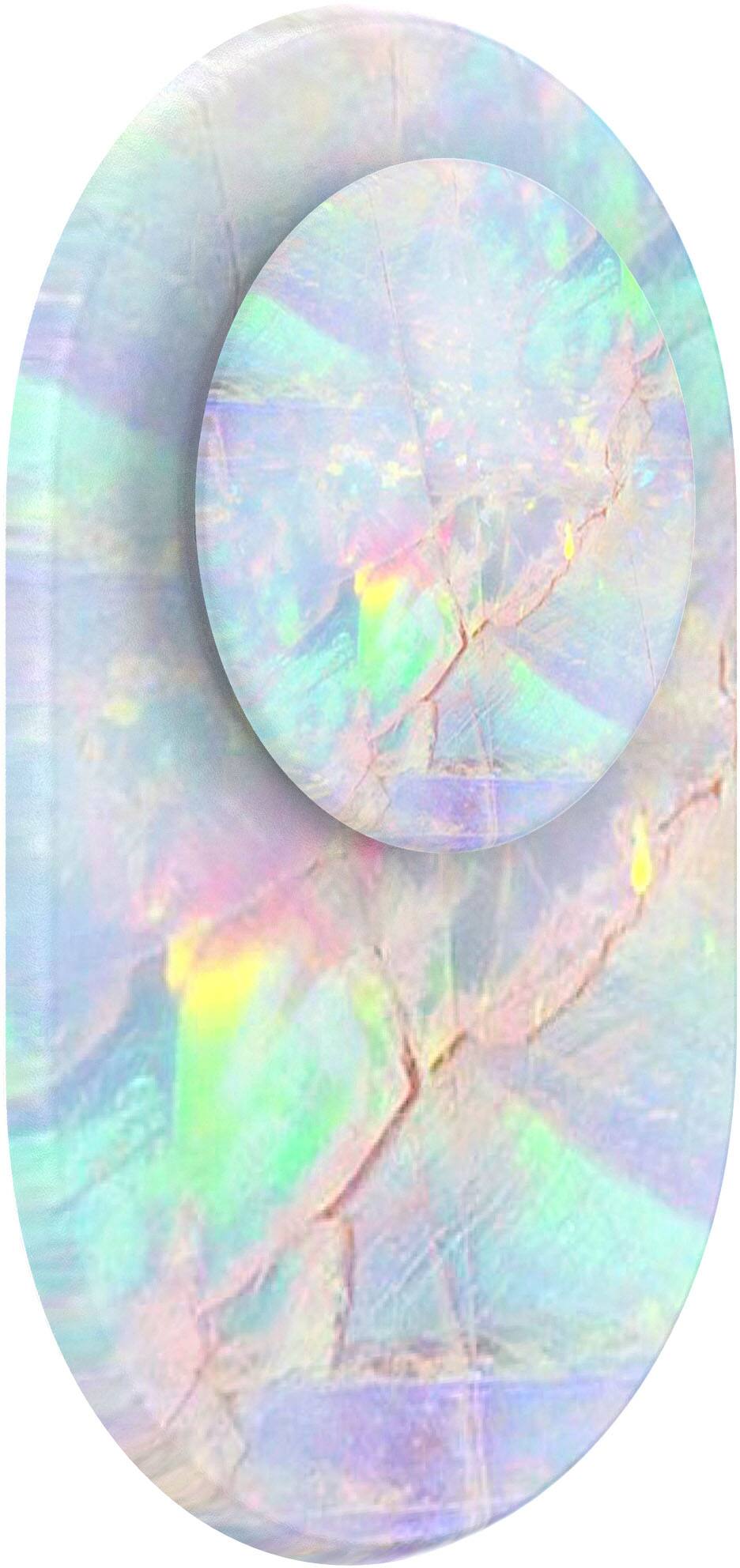 Alt View 14. PopSockets - MagSafe Pill-shape PopGrip Cell Phone Grip & Stand - Opal.