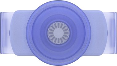 PopSockets - PopGrip Slide Stretch Cell Phone Grip and Stand for Most Cell Phone Cases - Deep Periwinkle - Front_Zoom