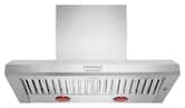 KitchenAid - 48 inches - Recirculating - Wall Range Hood - Stainless Steel