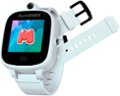 Alt View Zoom 6. Moochies Smartwatch Phone for Kids 4G - White.