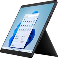 Microsoft - Surface Pro 8 – 13” Touch Screen – Intel Evo Platform Core i5 – 8GB Memory – 256GB SSD – Device Only (Latest Model) - Graphite - Front_Zoom