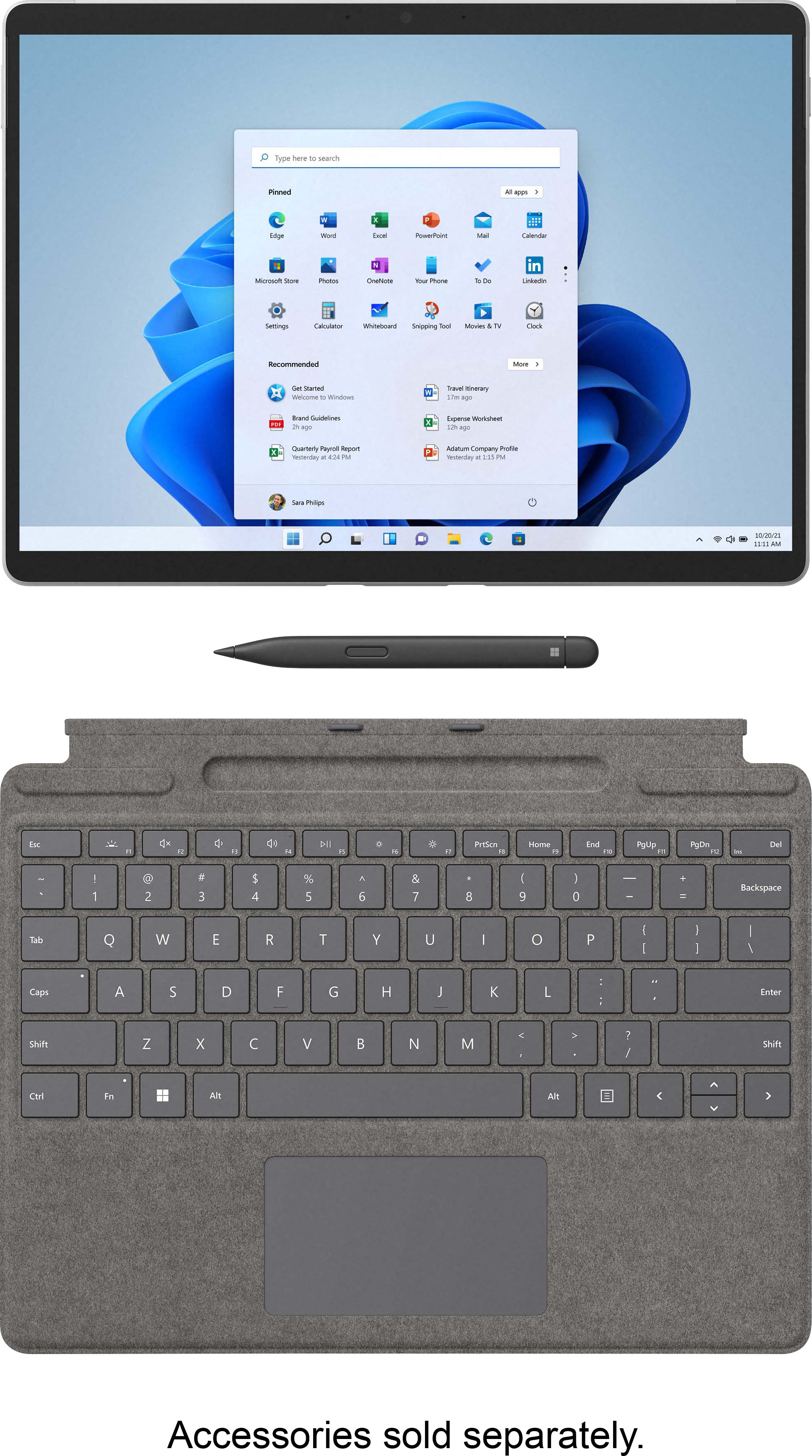 Microsoft Surface Pro 8 – 13” Touch Screen – Intel Core i5 – 8GB 