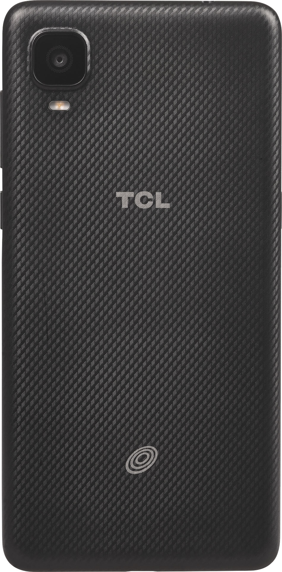 Back View: Simple Mobile - TCL A3, 32GB Prime Black - Prepaid Smartphone