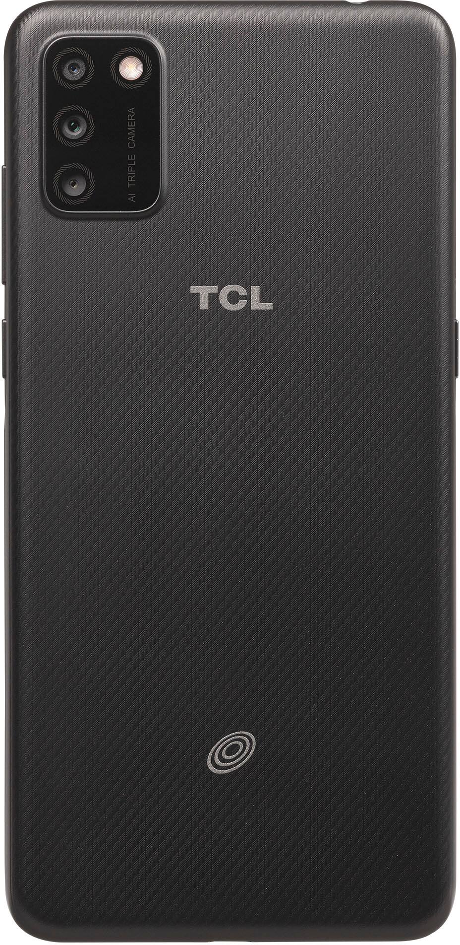 Back. Total Wireless - TCL A3X 32GB Prepaid - Black.