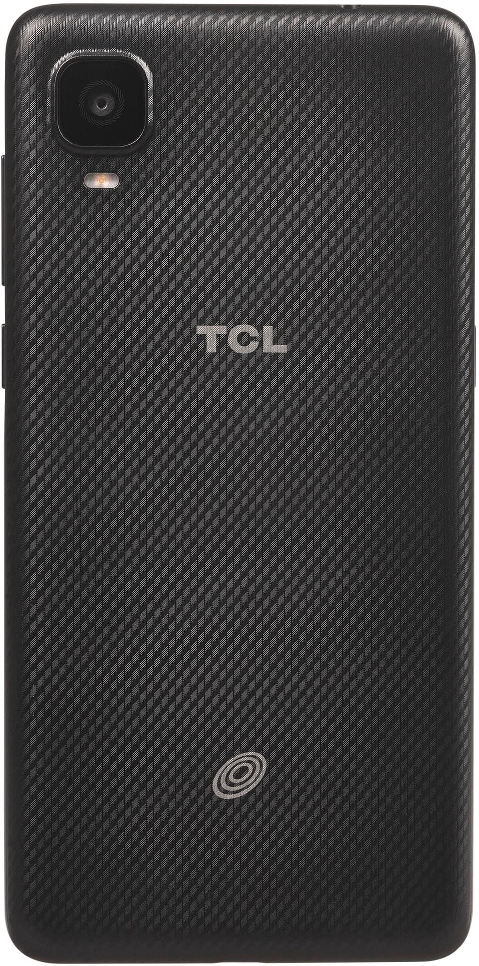 Back. Tracfone - TCL A3 32GB Prepaid - Black.