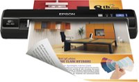 Front Zoom. Epson - WorkForce DS-40 Wireless Portable Color Sheetfed Scanner - Black.