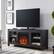 Alt View Zoom 35. Camden&Wells - Foster Log Fireplace TV Stand for TVs Up to 65" - Charcoal Gray.