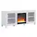 Angle. Camden&Wells - Foster Crystal Fireplace TV Stand for TVs Up to 65" - White.
