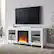 Alt View 35. Camden&Wells - Foster Crystal Fireplace TV Stand for TVs Up to 65" - White.