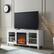 Alt View 35. Camden&Wells - Foster Log Fireplace TV Stand for TVs Up to 65" - White.