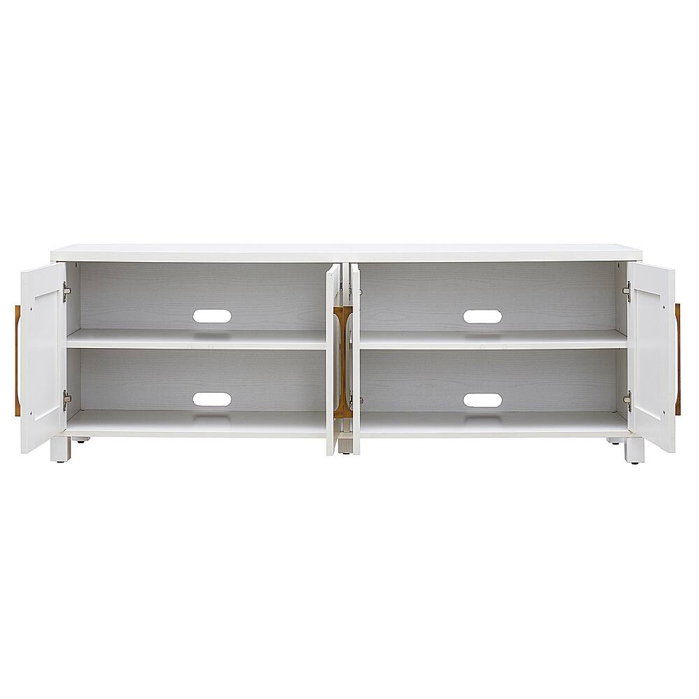 Alt View 14. Camden&Wells - Chabot TV Stand for TVs up to 75" - White.
