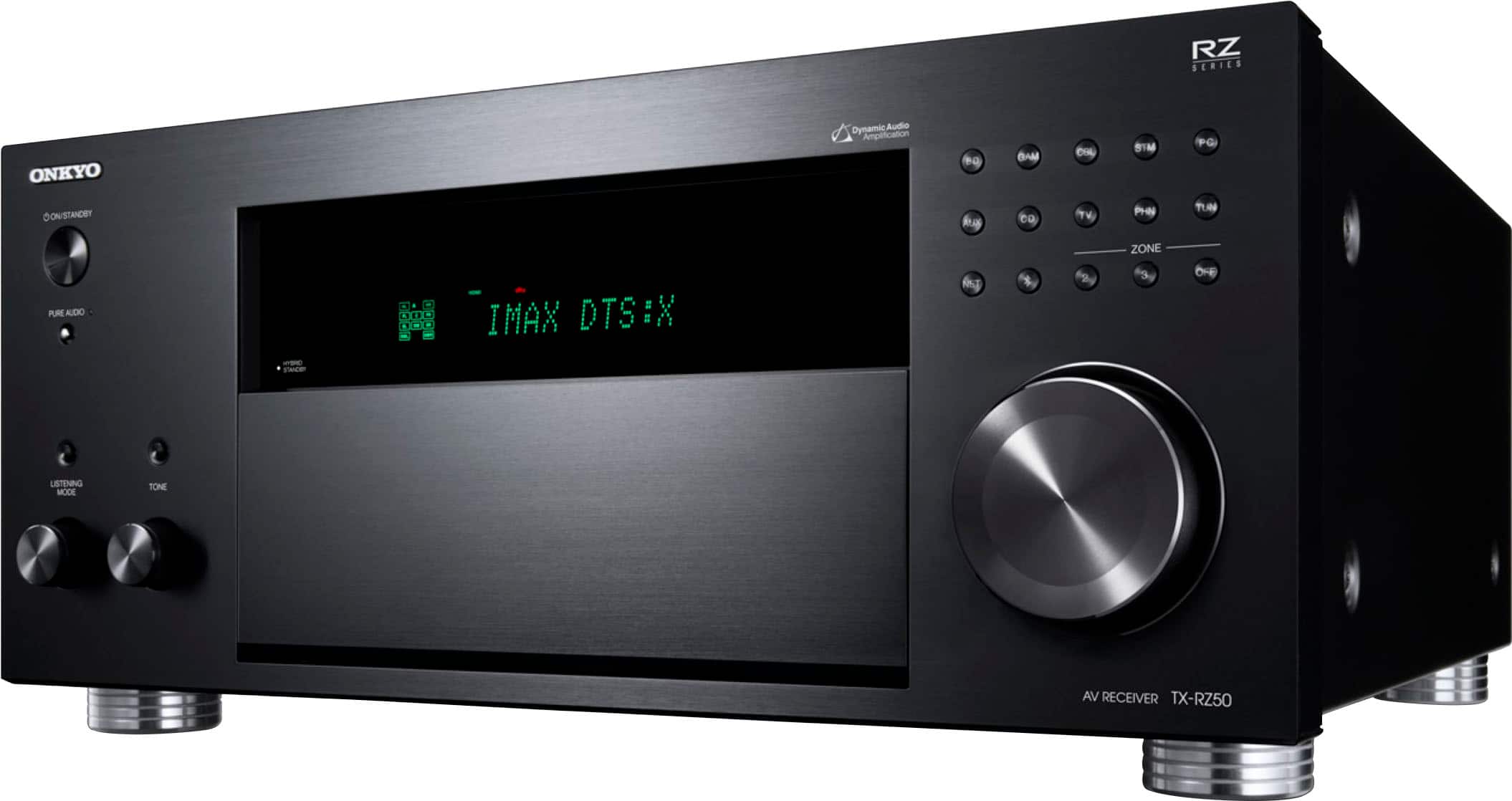 Angle. Onkyo - TX-RZ50 9.2 Channel Network A/V Receiver - Black.