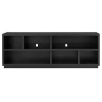 Camden&Wells - Bowman TV Stand for TVs Up to 75" - Black Grain - Front_Zoom