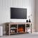 Alt View Zoom 35. Camden&Wells - Sawyer Log Fireplace TV Stand for TVs Up to 65" - White Oak.