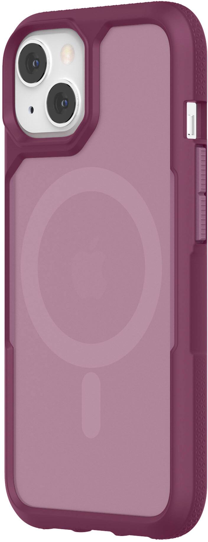 Angle View: Survivor - Endurance MagSafe Case for iPhone 13 - Plum