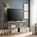 Alt View 15. Camden&Wells - Hutton TV Stand for TVs Up to 50" - Brass.