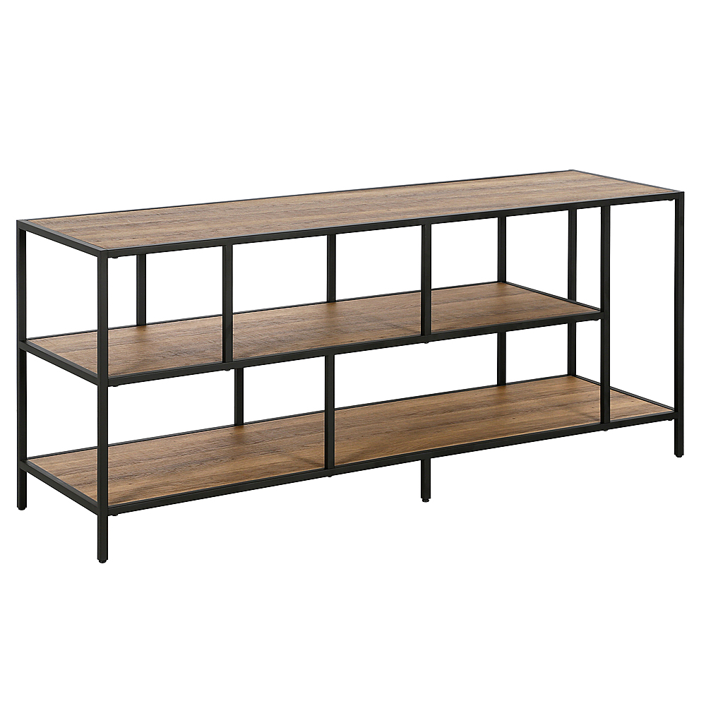 Angle View: Camden&Wells - Winthrop TV Stand for TVs Up to 60" - Blackened Bronze/Rustic Oak