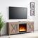 Alt View 17. Camden&Wells - Granger Crystal Fireplace TV Stand for TVs Up to 65" - Gray Oak.