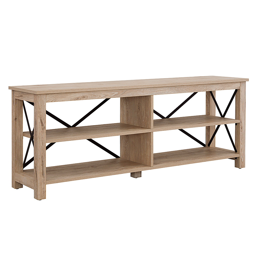 Angle View: Camden&Wells - Sawyer TV Stand for TVs up to 70" - White Oak