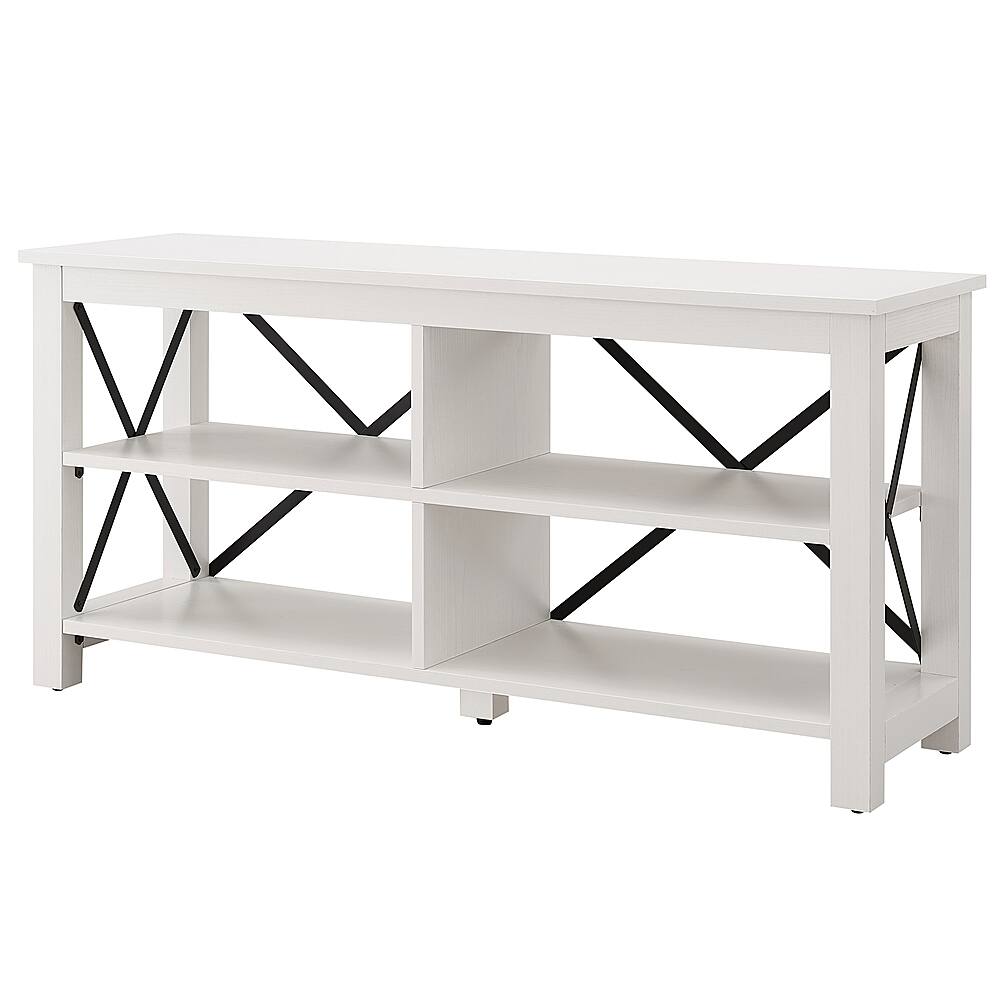 Alt View 13. Henn & Hart - Sawyer TV Stand for TVs up to 55" - White.